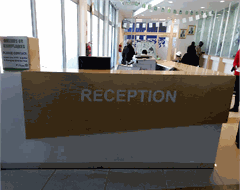 Bank Reception